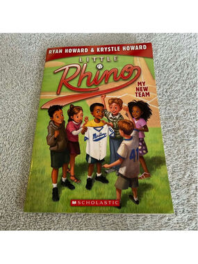 Scholastic Little Rhino My New Team Book Green Red ISBN 978-0-545-67490-4